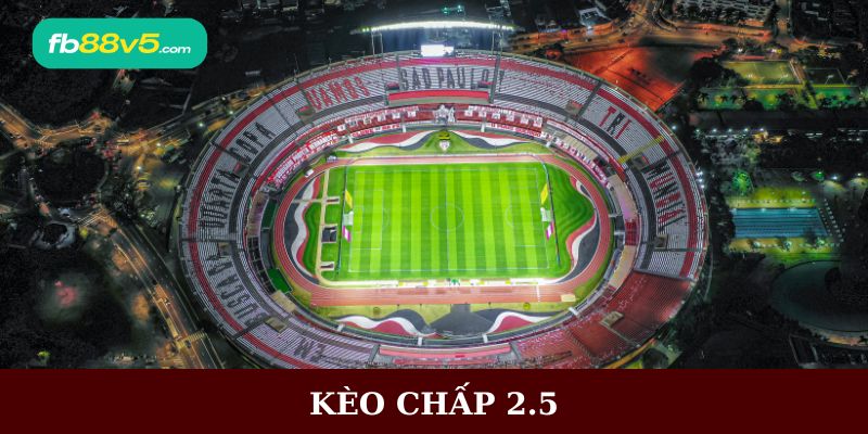 Kèo chấp 2.5